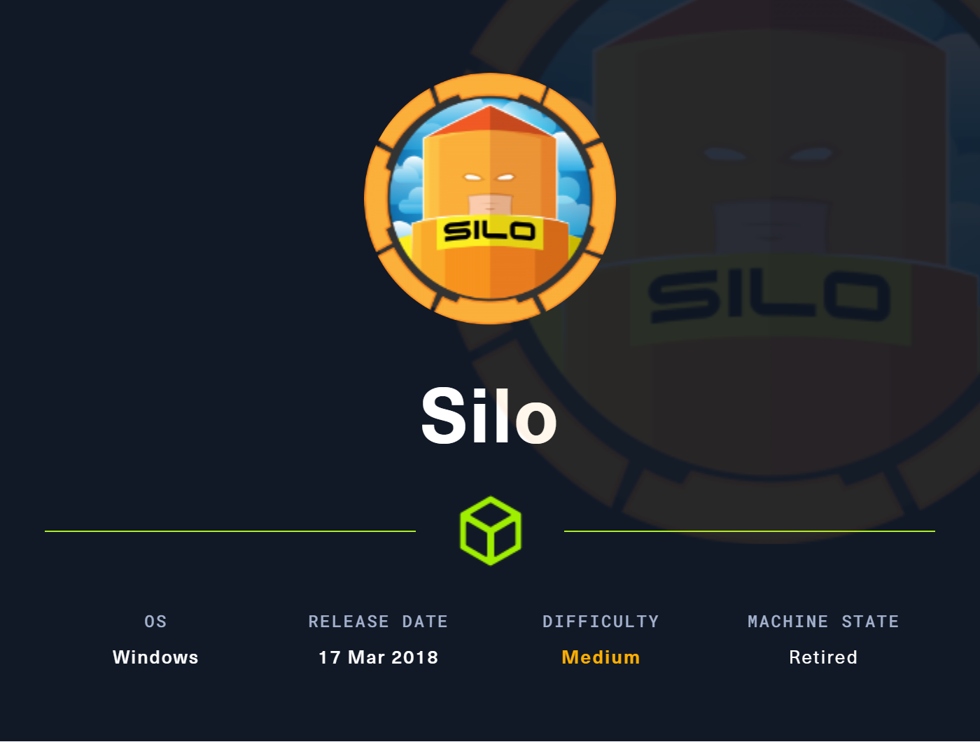 Hackthebox - Silo